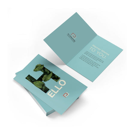 folded post cards