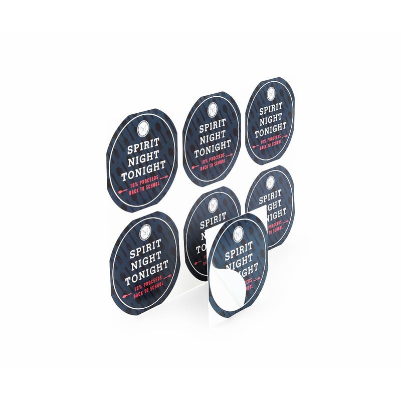 Crack-N-Peel sticker printing